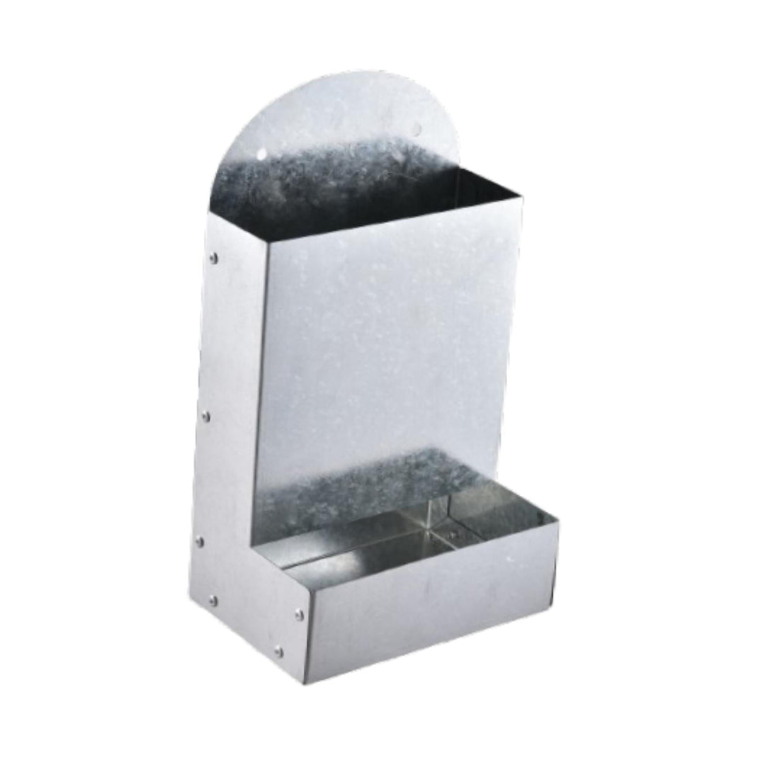 balikha Chicken Feeder Food Container Versatile Supplies Easy Installation Coop Dispenser Grit Feeder for Farm Animals Chook Hen Duck