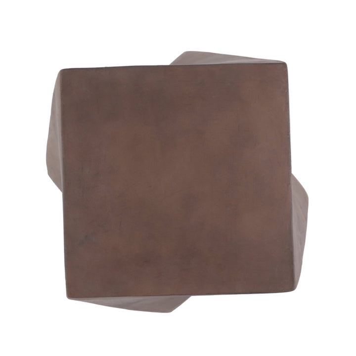 DIANJIE Outdoor LightWeight Concrete Side Table