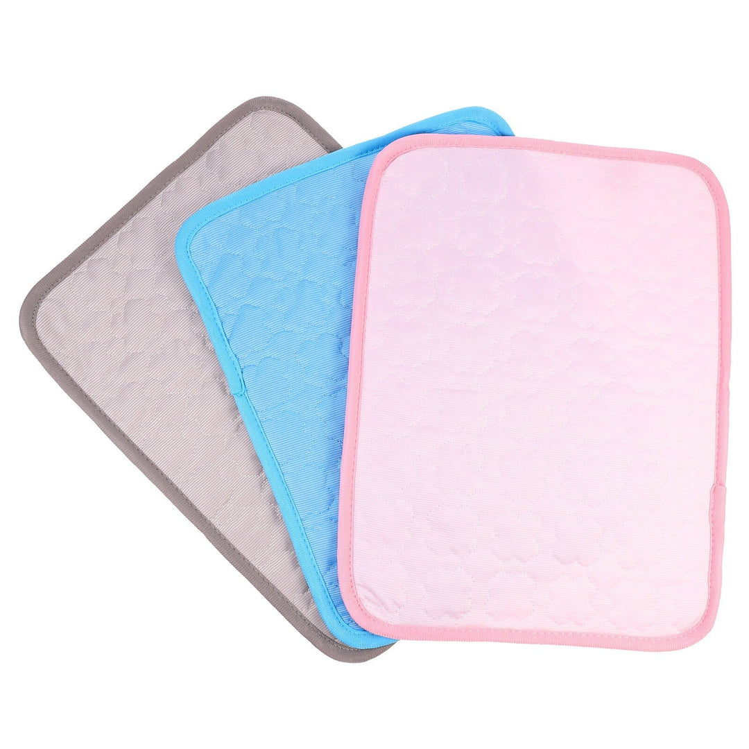 MANLINGDA 3pcs Guinea Pig Cage Liners Summer Cool Mat for Small Animals