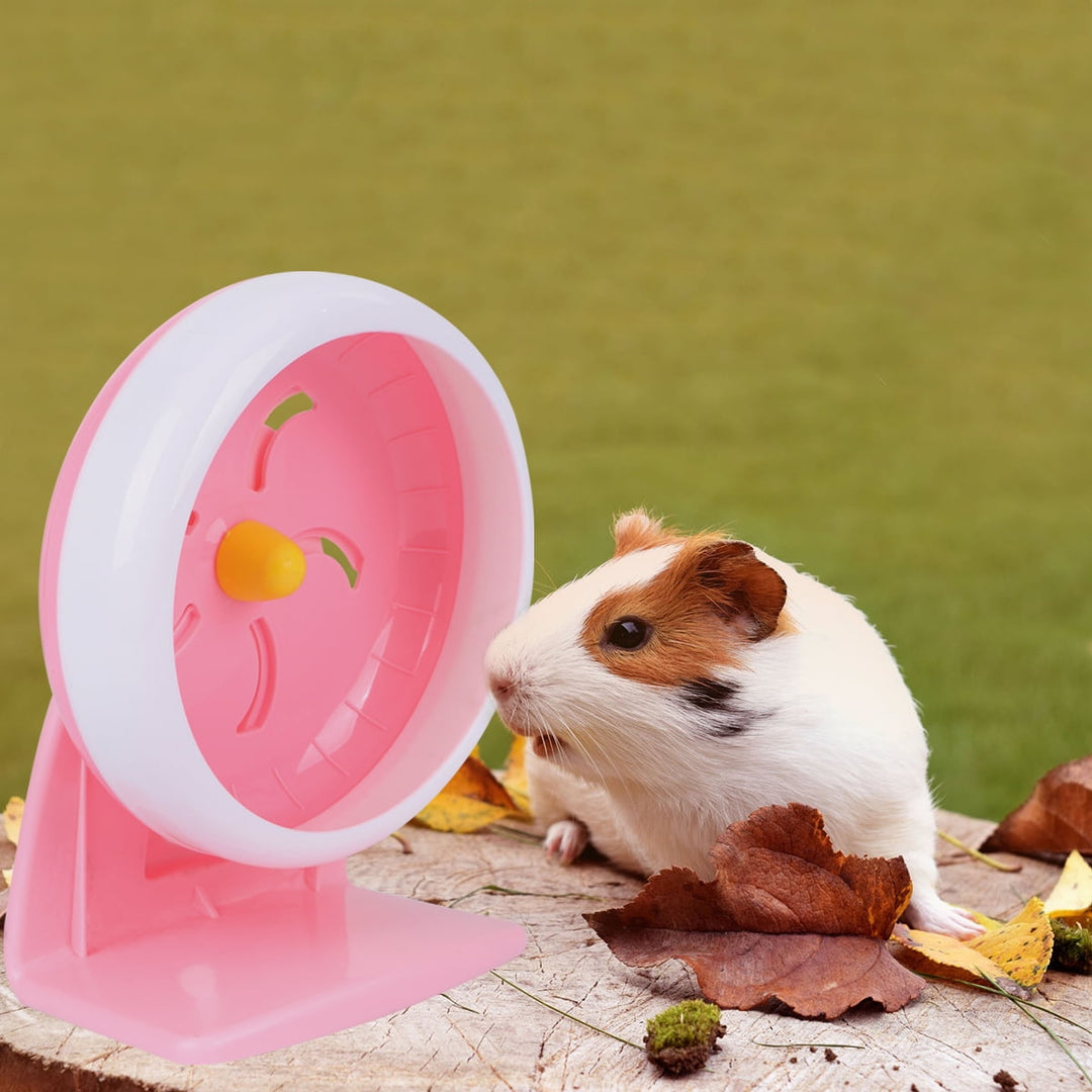 Pet Running Wheel Hamster Jogging Wheel Silent Hamster Wheel The Toy Gerbil Hamster Hamster Running Wheel