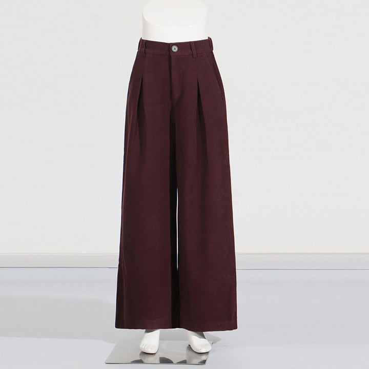 High-grade Waist-tight Thin Looking Suit Coat And Trousers Two-piece Set