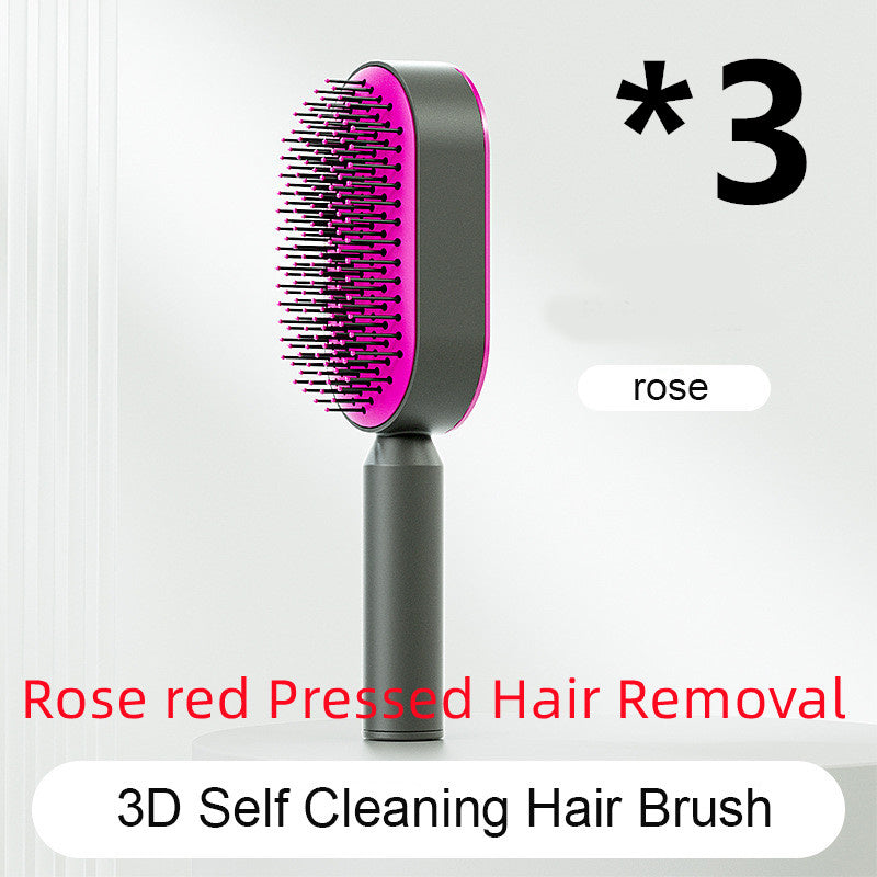 Smart Self-Cleaning Hair Brush
