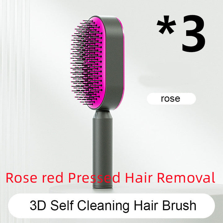 Smart Self-Cleaning Hair Brush