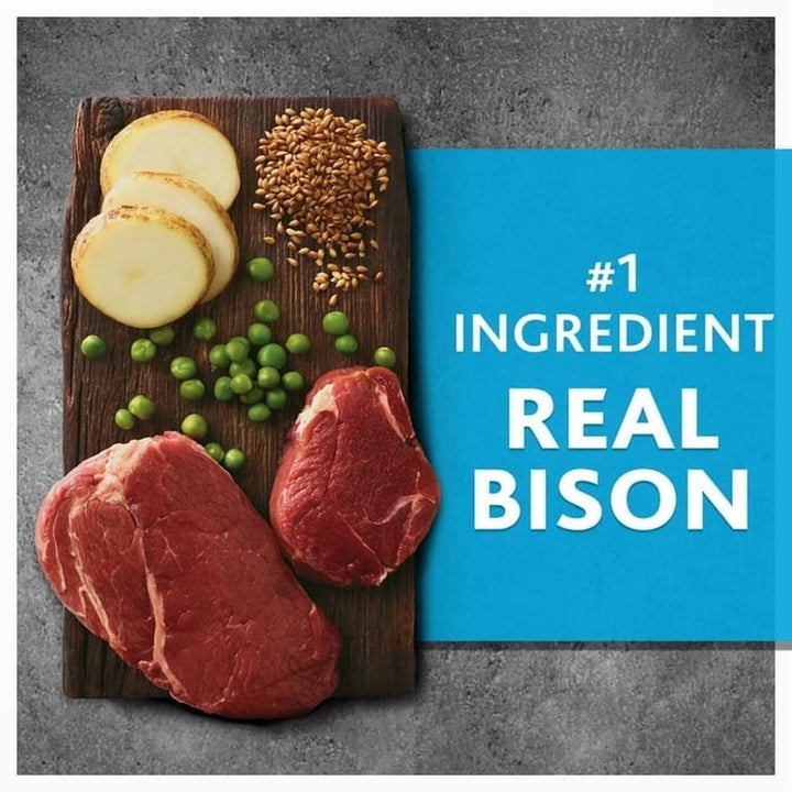 Pureas Balance Wild & Free Bison, Pea, Potato & Venison Recipe Dry Dog Food, Grain Free, 11 lbs