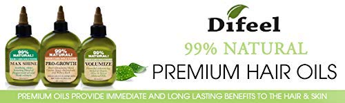 Difeel Vegan Keratin Premium Hair Oil - Anti Frizz & Shine 2.5 oz.