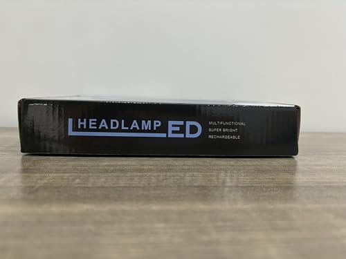 【2 Pack】Head Torch Rechargeable, Super Bright 230° Wide Beam Headtorch, 22 Hours Runtime, 7 Modes with Motion Sensor, 2000mAh Rechargeable Waterproof Lightweight Headlamp for Running,Camping,Hunting