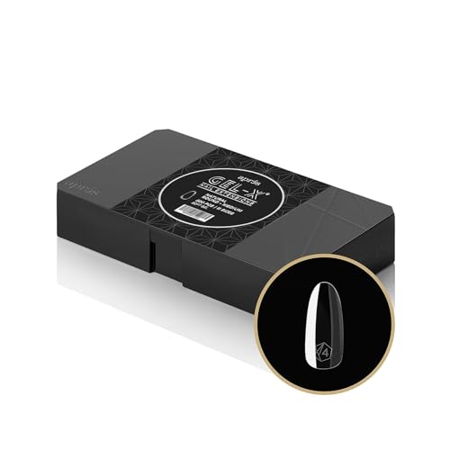 Apres Gel-X® Natural Round Tip Box | 500pc Gel-X Tips, 11 Sizes 00-9, Premium Quality (Natural Round Medium, 500)