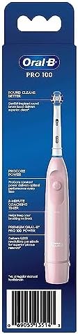 Oral-B Pro 100 Precision Clean Battery Powered Toothbrush, (1)
