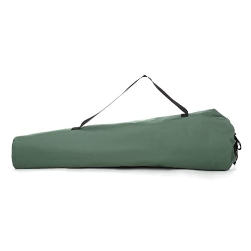 ARROWHEAD OUTDOOR 360° Degree Swivel Hunting Chair Stool Seat, Perfect for Blinds, No Sink Feet, Supports up to 450lbs, Carrying Case, Steel Frame, Fishing, High-Grade 600D Canvas, USA-Based Support