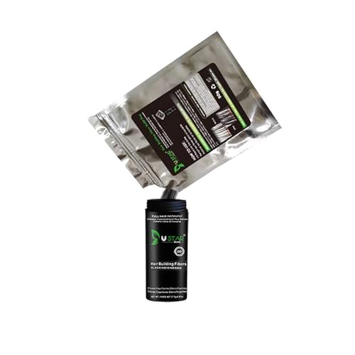 USTAR Hair Building Fibers Refill Bag 50 Gram (Light Blonde)