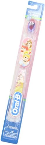 Oral-B Kids Manual Toothbrush featuring Disney's Princess Characters, Soft bristles, 6 count