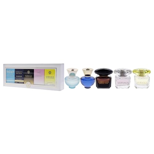 Versace Miniatures Collection for Women - 5 Pc Mini Gift Set