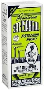 Isabgol Psyllium Husk 100 Gram Sat Isbgol Natural Fibre Ayurvedic (Pack of 100 Gram)