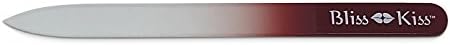 Bliss Kiss Simply Crystal Nail File - Large - Czech Glass - with case and Sleeve