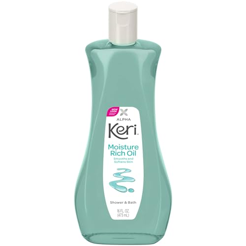 Alpha Keri Shower & Bath Moisture Rich Oil 16 oz (Pack of 3)