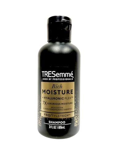 TRESemme Moisture Rich Shampoo, 3 Fl. Oz. Travel Size, 2 Pack