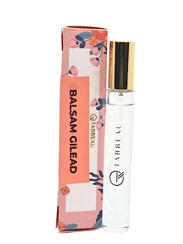 BALSAM GILEAD Eau De Parfum |Handmade Fragrance Unisex for Women and Men| Clean &Natural Ingredients|Vegan based with notes of Pure Jasmine &Fir Balsam (TRAVEL SIZE 10 ML /0.33 OZ)