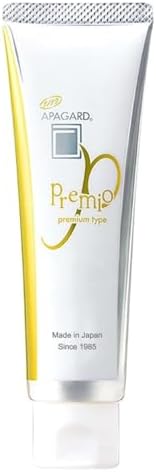 APAGARD® Premio, Sangi's Nano-Hydroxyapatite Toothpaste for Naturally Whiter Teeth, No Fluoride, for Family use, 105g / 3.7 oz, Double Mint Flavor, Pack of 1