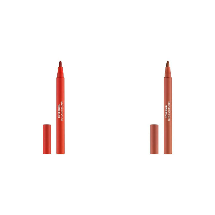 Vegan Lipstain Bundle | COVERGIRL Outlast Tangelo 25 & Canyon 35 Shades