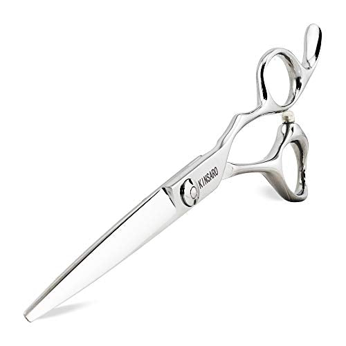 6" Professional Hair Scissors Cutting Shears 440C Hair Cutting Haircut Scissors Sharp Barber Shears Convex Edge KINSARO