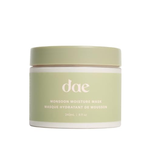 DAE Monsoon Moisture Mask - Intense Hydration, Leaves Hair Glossy & Smooth, Strengthens Elasticity, Helps Prevent Damage (8 oz)