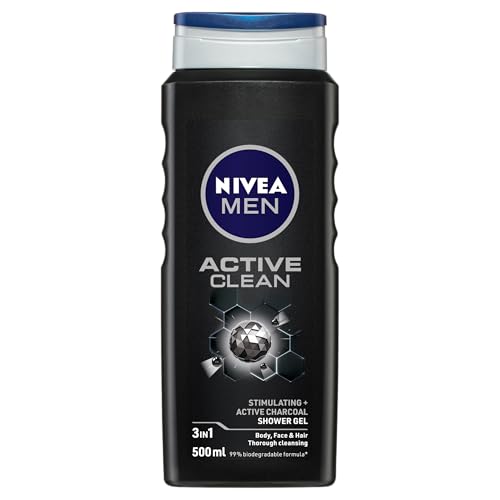 Nivea Active Clean Shower Gel, 500 g