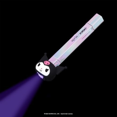 APRÉS x Kuromi™ Omni Light, Gel-X UV LED Nail Lamp, Flash Curing Wand, Handheld or Standing Cordless Nail Lamp for Gel Nails