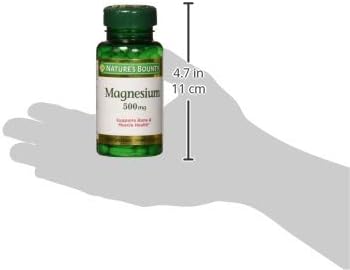 Nature's Bounty Magnesium 500 mg Tablets 100 ea