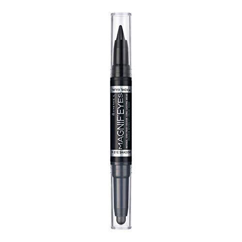 Rimmel Magnifeyes Double Ended Shadow and Eye Liner, Back To Blacks, 0.05 Ounce