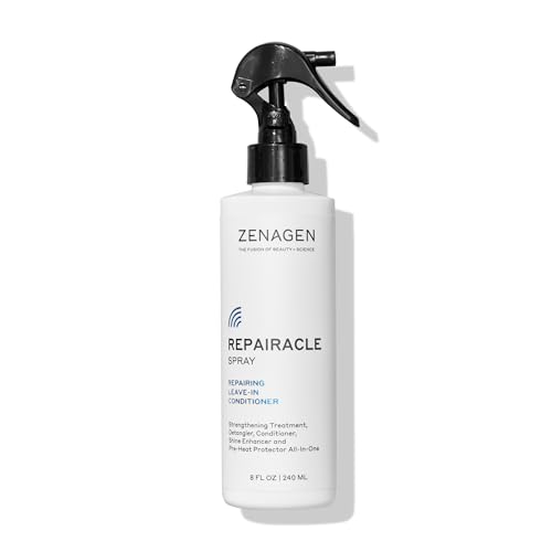 ZENAGEN Repairacle Repairing Leave-In Conditioner | Strengthens & Repairs Hair, Detangles & Smooths, Adds Shine & Hydration, Plant-Based, Color-Safe, Vegan, All Hair Types
