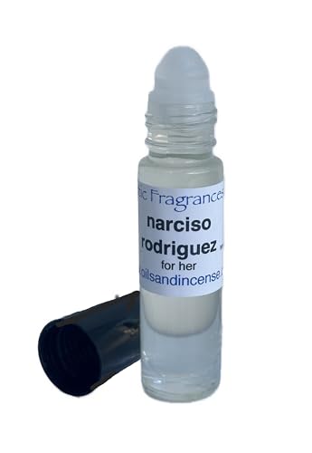 Atlantic Fragrances NARCISO RODRIGUEZ (For Women) Premium Quality Perfume Oil IMPRESSION 10 ML Roll-on bottle