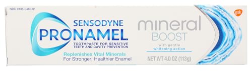 Sensodyne Pronamel Mineral Boost Whitening Action Enamel Toothpaste for Sensitive Teeth - 4 oz
