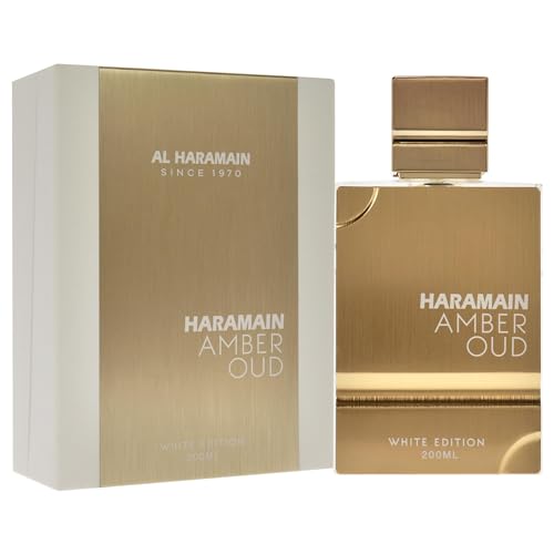 Al Haramain Amber Oud White Edition Eau De Parfum Spray for Unisex 6.7 Ounce