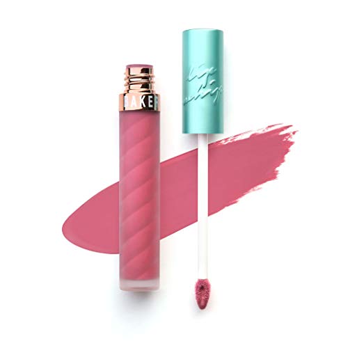 Beauty Bakerie Lip Whip Liquid Lipstick for Women, Waterproof Lip Gloss, Tint, Stain Long Lasting Hydrating Moisturizer, Matte or Metallic, 3.5mL, Berry Pop