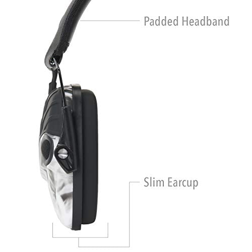Howard Leight R-02531 by Honeywell Impact Sport Sound Amplification Electronic Shooting Earmuff, Smoke