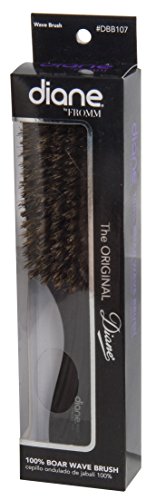 Diane Original 9" Wave Brush DBB107 - All-Purpose Hair Brush for Salon, Barber, Stylist, Men and Women, Detangles Long and Short Hair