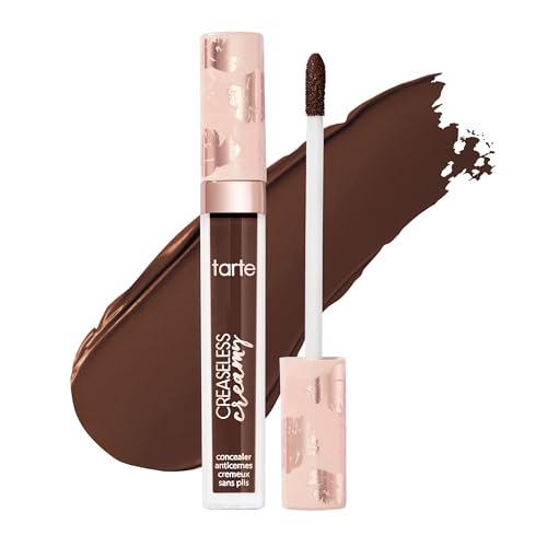 tarte creaseless creamy full-coverage concealer - 60W mahogany warm (very deep skin with very warm, rosy undertones) - full size