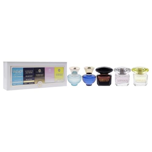 Versace Miniatures Collection for Women - 5 Pc Mini Gift Set