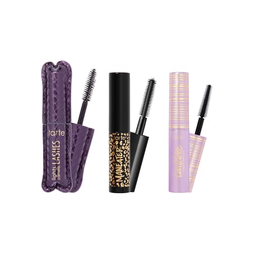 tarte best of tarte mascara trio set - black - travel size