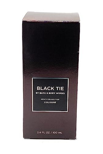 Bath & Body Works Black Tie Men's Fragrance 3.4 Ounces Cologne Spray