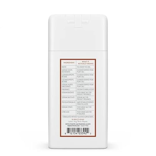 Native Moisturizing Shampoo & Conditioner, Coconut & Vanilla, 3 oz Travel Size, 1.5 Ounce (Pack of 2), Brown