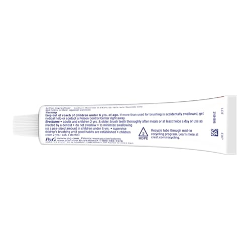 Crest Baking Soda & Peroxide Toothpaste Whitening, Fresh Mint 8.20 oz
