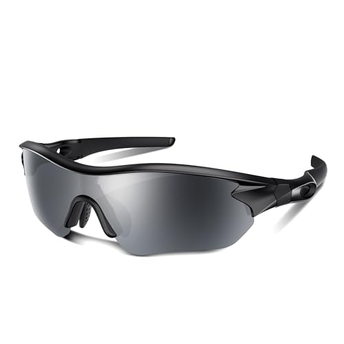 Polarized Sports Sunglasses for Men Women Youth Baseball Running Fishing Tennis Golf Cycling Driving Motor TAC UV400 TR90