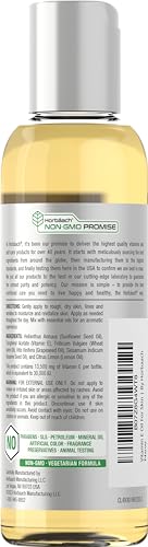 Horbäach Vitamin E Oil For Skin and Face | 30,000 IU | 4 fl oz | 100% Pure Oils | Moisturizing Skin Care | Non-GMO, Vegetarian | Lemon Scented