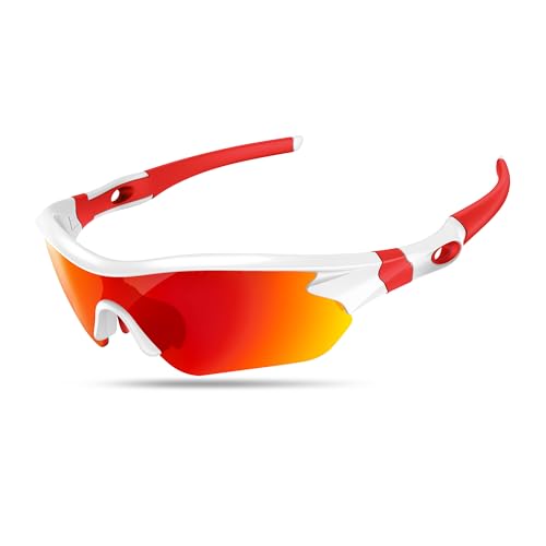 Polarized Sports Sunglasses for Men Women Youth Baseball Running Fishing Tennis Golf Cycling Driving Motor TAC UV400 TR90