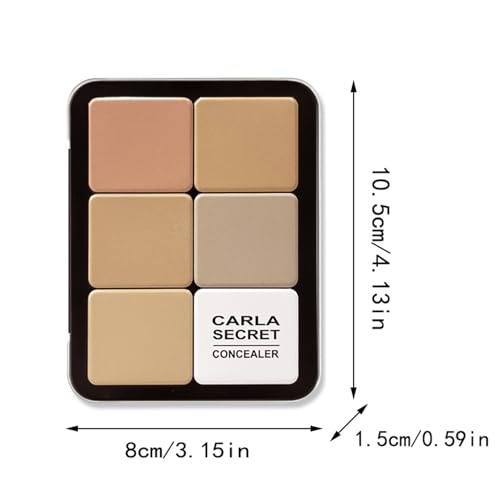 Professional Makeup Cream Contour Palette, Joyeee 12 Colours Concearler Full Coverage & Makeup Brush Set Contour Concearler Palette Contouring Face Make Up Gift for Women Girls