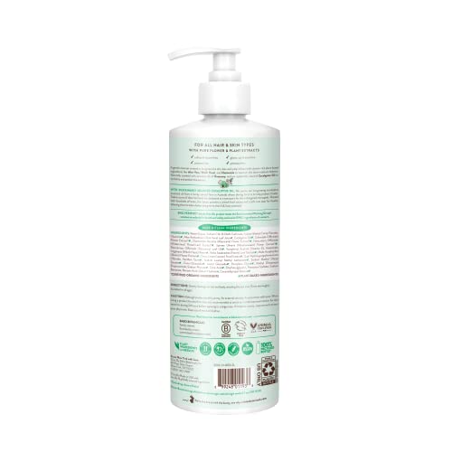 Babo Botanicals Eucalyptus Remedy Shampoo & Wash - Invigorating Eucalyptus & Rosemary Essential Oils -For all Ages - EWG Verified - Vegan - Cruelty Free