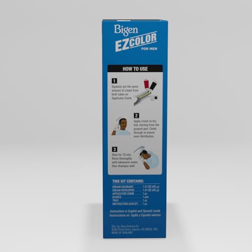 M5 Bigen EZ Color for Men Medium Brown - 3 Pack