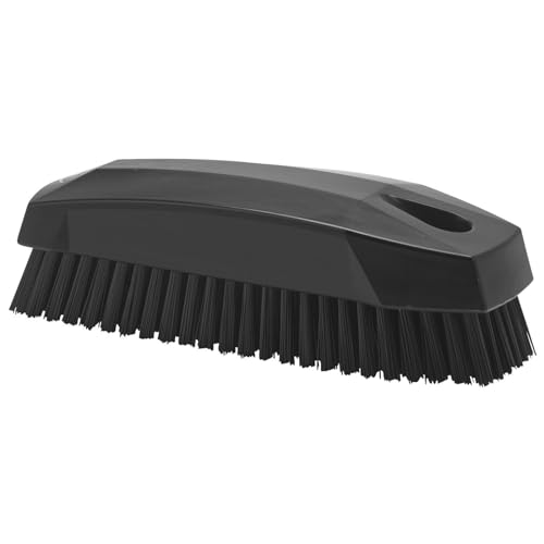 Vikan 64409 Brush,Nail,Stiff,PP/PBT,Black