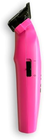 TPOB X Candy Digital Brushless 7200rpm Professional Hair Trimmer Hair Clippers for Men, Psycho Zero Gapped T-Blade Cordless Rechargeable Edgers Clippers (X Trimmer Pink)